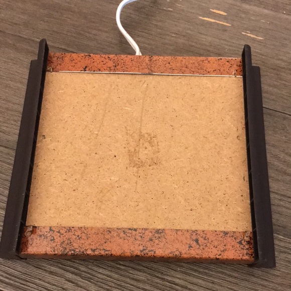 Vintage Warm-o-tray warming pad hot plate Currier and Ives nice graphics works - Picture 3 of 6